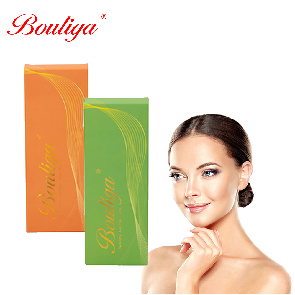 Bouliga 2ml Chất làm đầy axit hyaluronic nguyên chất 100% dành cho nếp nhăn và nếp gấp trên mặt