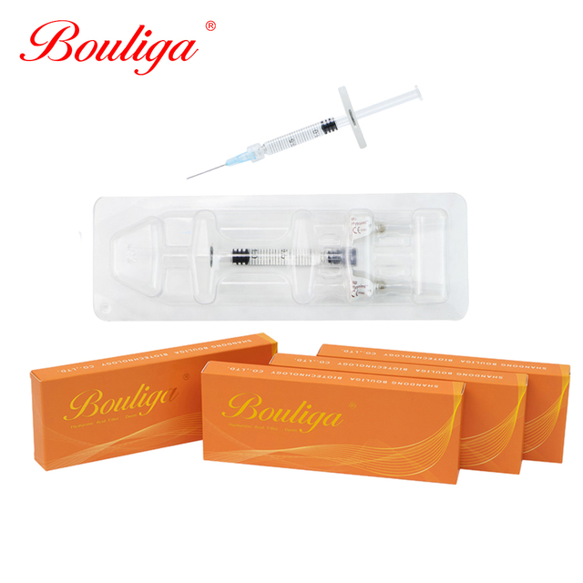 Tiêm chất làm đầy axit Hyaluronic chất lượng cao cho các nếp nhăn nông hoặc sâu